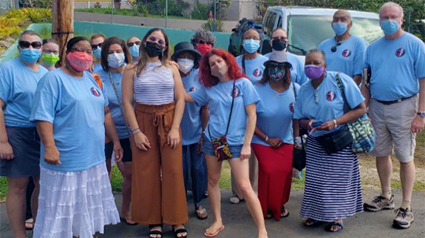 volunteers in Puerto Rico