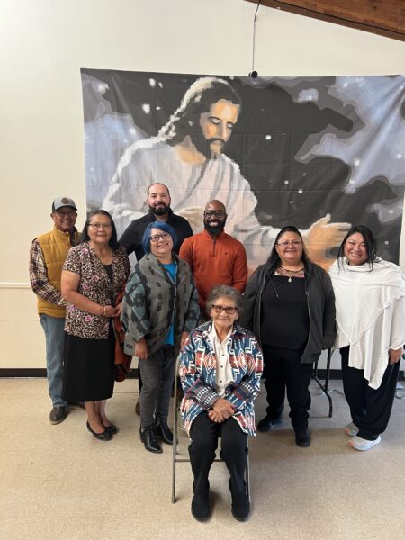 First Mesa Baptist Church leaders, Polacca, Ariz., and members of an ABHMS delegation