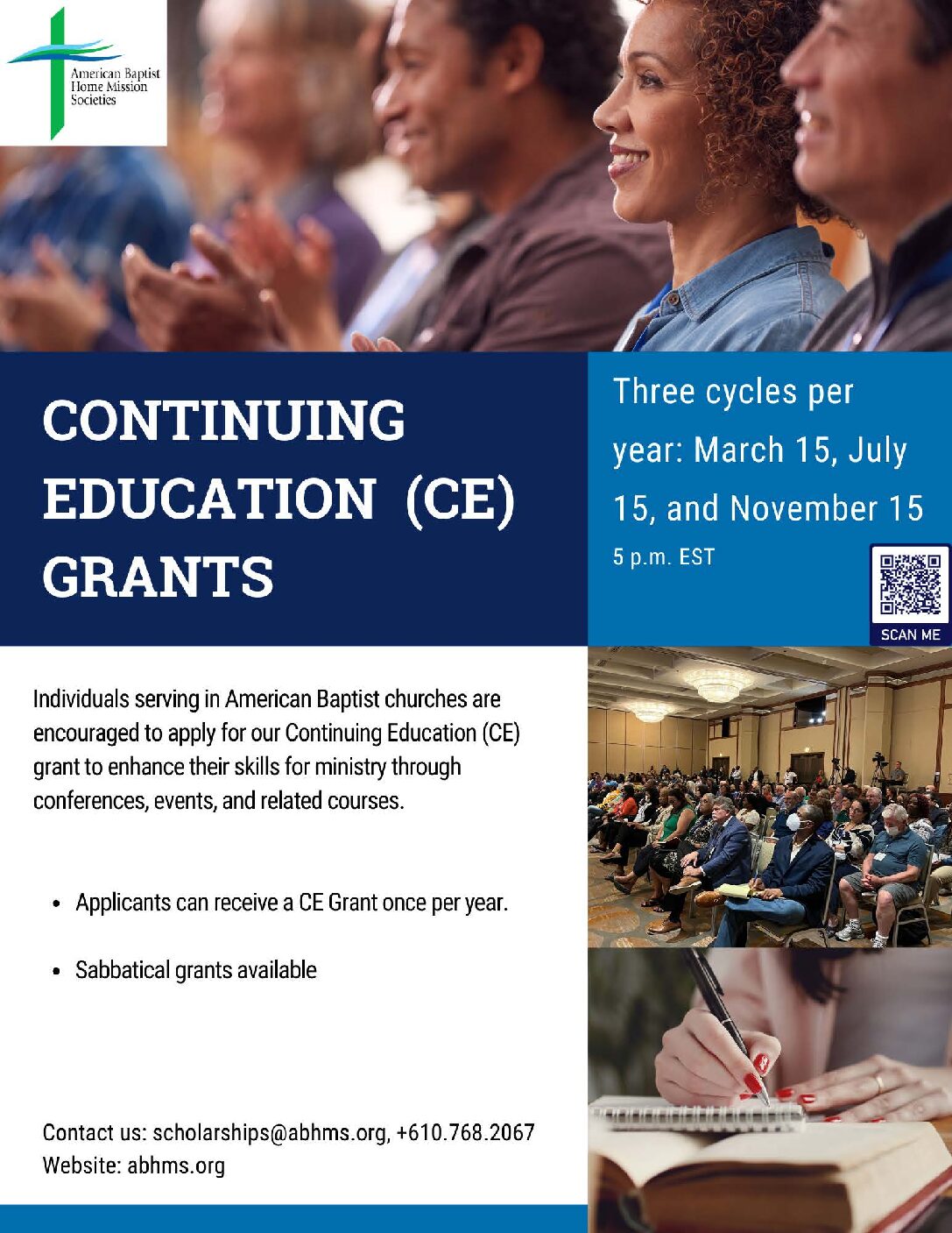2025-26 Continuing Education Grants Flyer